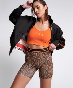 Bottoms|ONE TEASPOON Ots Animal Bike Shorts