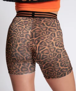 Bottoms|ONE TEASPOON Ots Animal Bike Shorts