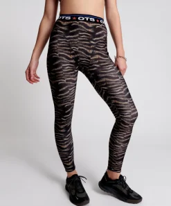 Bottoms|ONE TEASPOON Ots Dark Animal Prowler Leggings