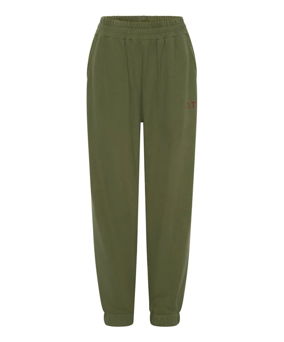 Bottoms|ONE TEASPOON Ots Khaki High Waist Kick Pants