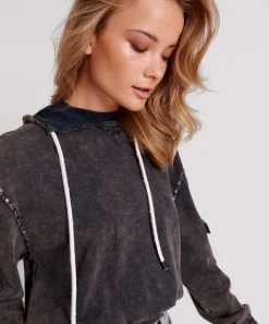 Hoodies And Sweats|ONE TEASPOON Ots Midnight Rust Cargo Studded Adventure Hoody