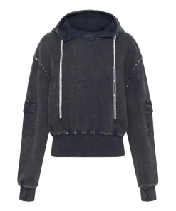 Hoodies And Sweats|ONE TEASPOON Ots Midnight Rust Cargo Studded Adventure Hoody
