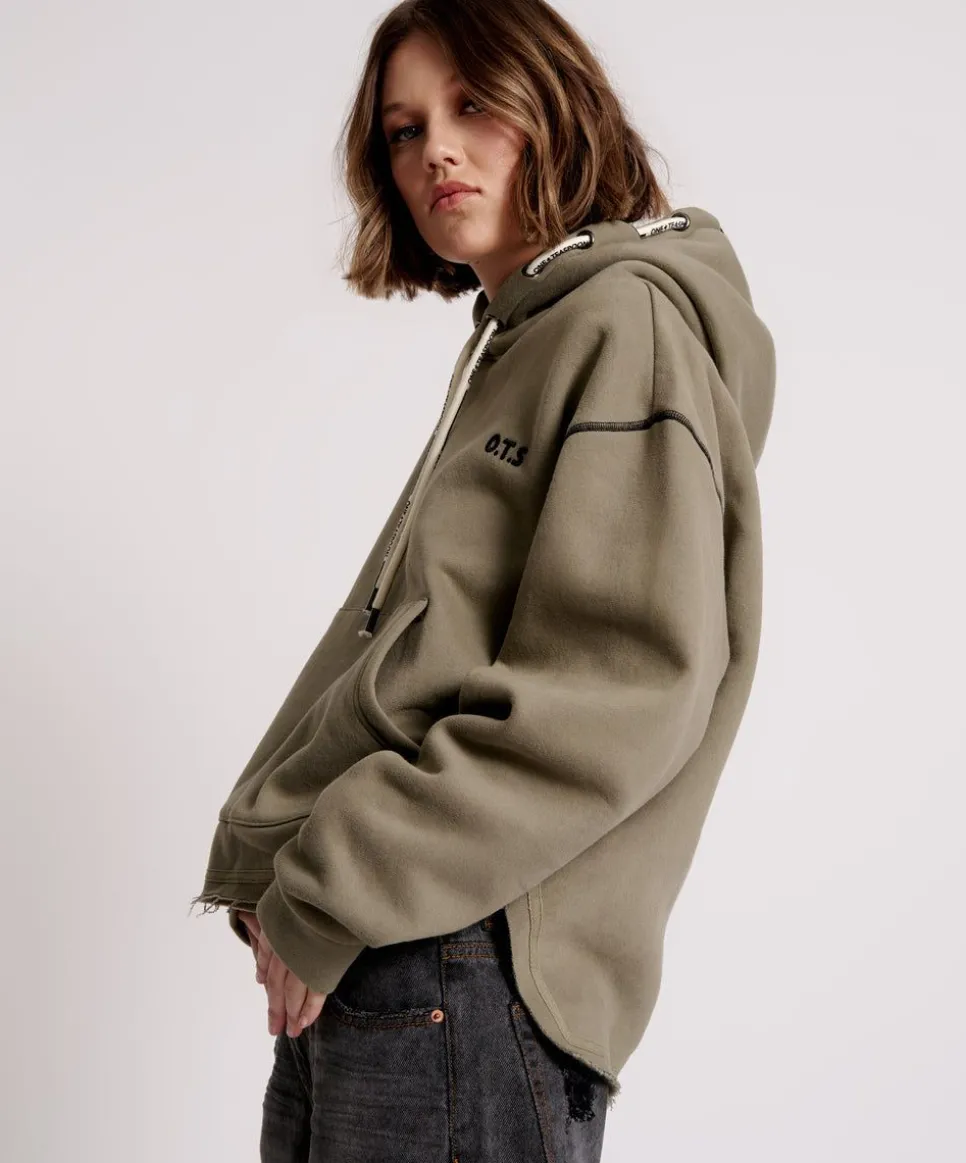 Hoodies And Sweats|ONE TEASPOON Ots Threaded Logo Hoody