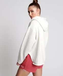 Hoodies And Sweats|ONE TEASPOON Ots White Marl Voyager Hoody