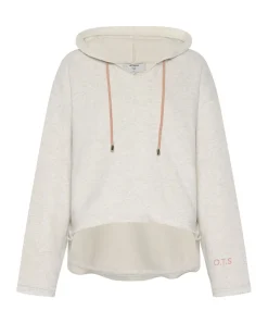 Hoodies And Sweats|ONE TEASPOON Ots White Marl Voyager Hoody