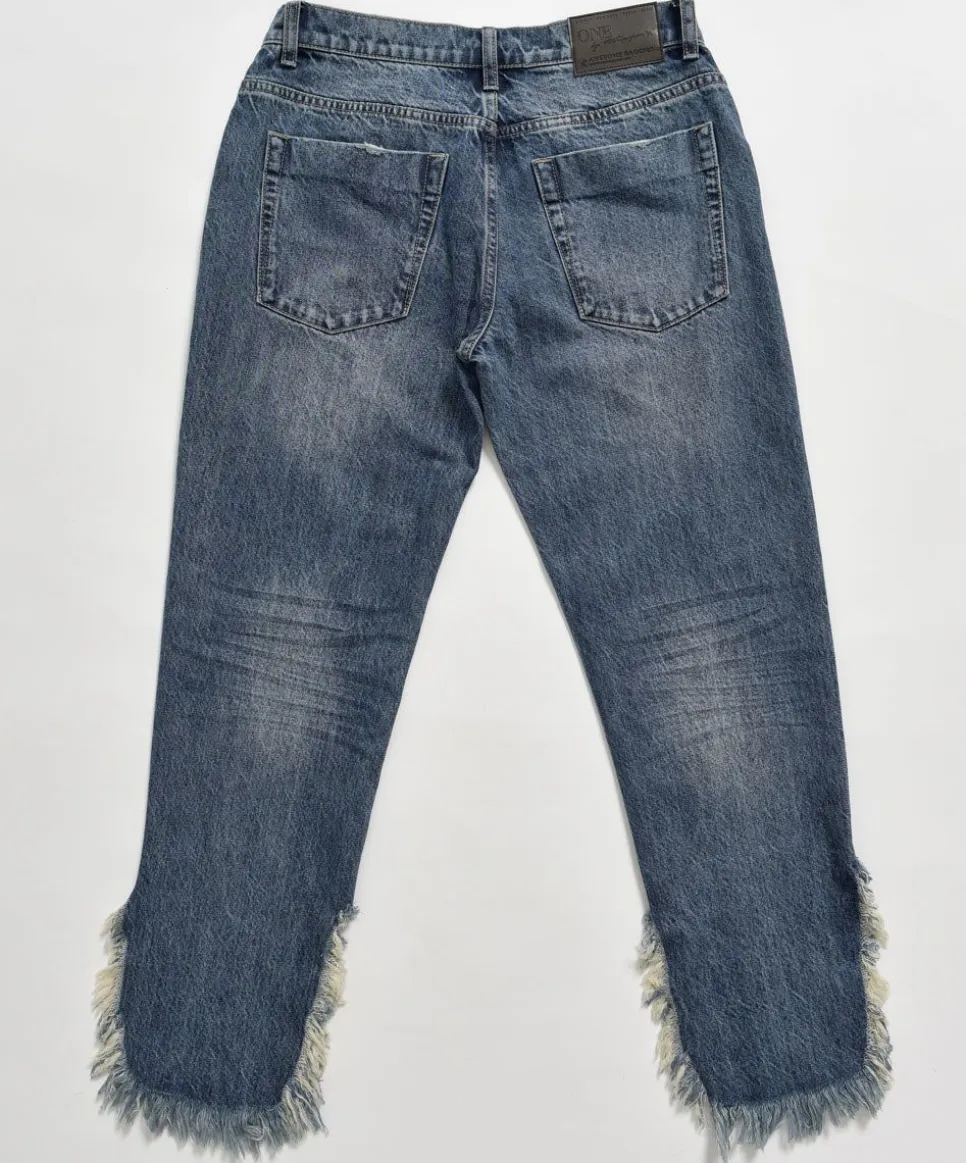 Denim Jeans|ONE TEASPOON Oxford Awesome Baggies Straight Leg Jeans
