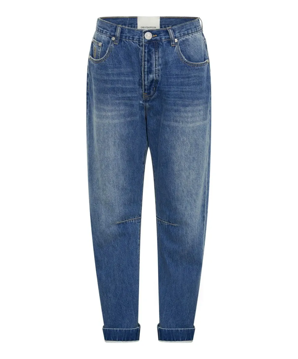 Denim Jeans|ONE TEASPOON Pacifica Bandit Relaxed Denim Jeans