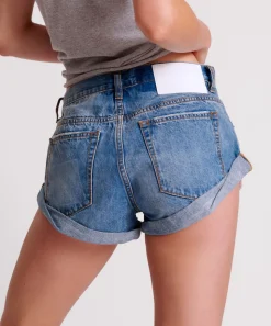 Denim Shorts|ONE TEASPOON Pacifica Bandits Low Waist Denim Shorts