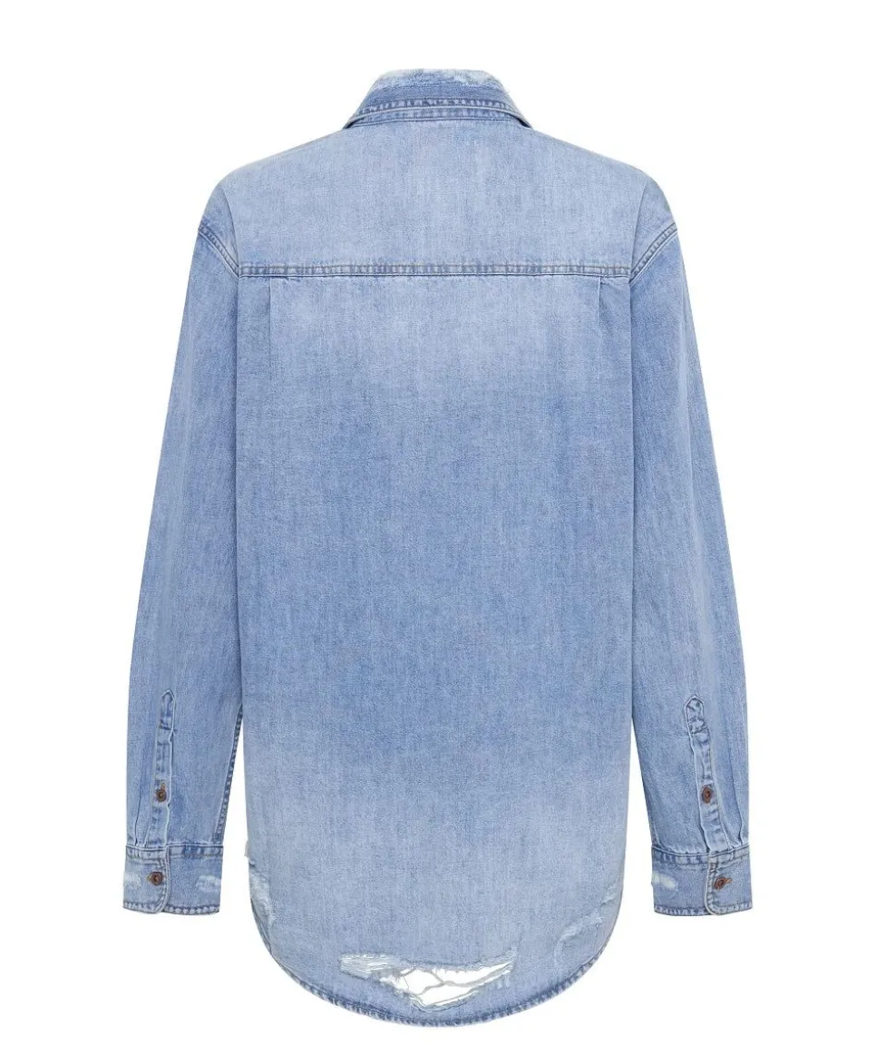 Shirts|ONE TEASPOON Pacifica Classic Everyday Denim Shirt