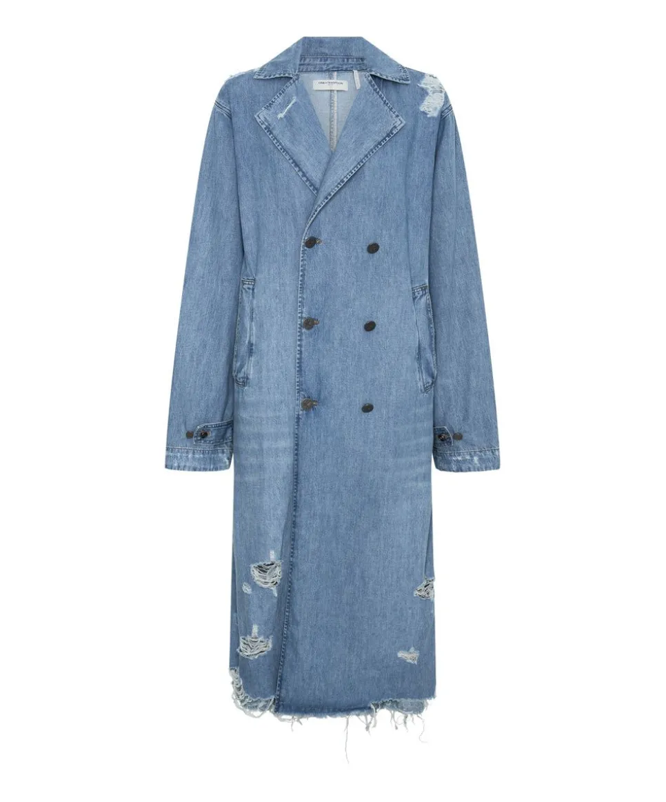 Jackets|ONE TEASPOON Pacifica Denim Trench Coat