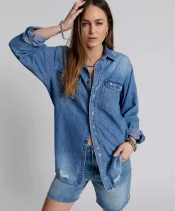 Shirts|ONE TEASPOON Pacifica Everyday Denim Shirt