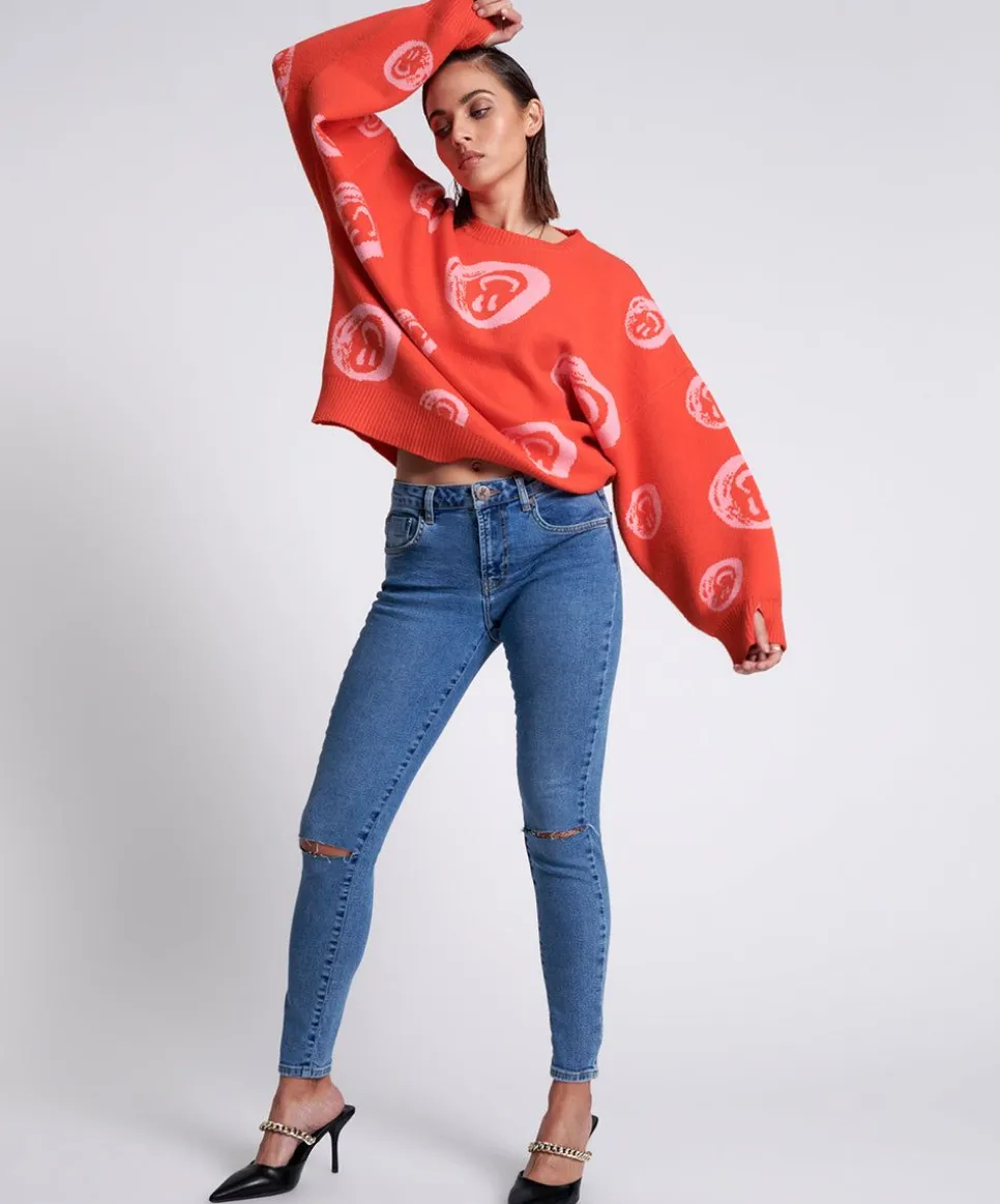 Denim Jeans|ONE TEASPOON Pacifica Freebirds Ii High Waist Skinny Jeans