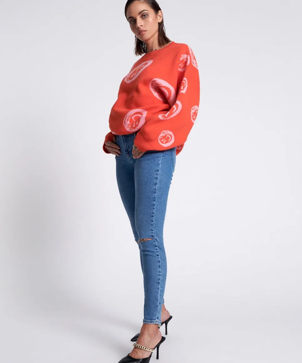 Denim Jeans|ONE TEASPOON Pacifica Freebirds Ii High Waist Skinny Jeans