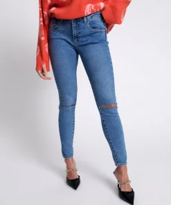 Denim Jeans|ONE TEASPOON Pacifica Freebirds Ii High Waist Skinny Jeans
