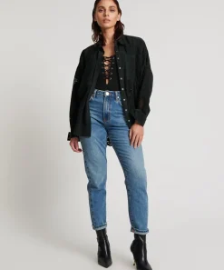 Denim Jeans|ONE TEASPOON Pacifica Legends High Waist Mom Jeans
