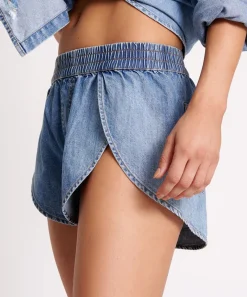 Denim Shorts|ONE TEASPOON Pacifica Ots Runner Shorts