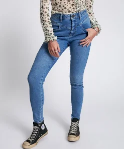 Denim Jeans|ONE TEASPOON Pacifica Preachers High Waist Skinny Jeans