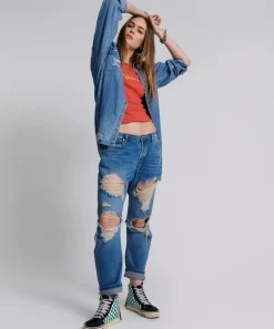 Denim Jeans|ONE TEASPOON Pacifica Saints Boyfriend Jeans