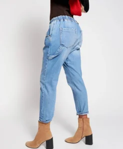Denim Jeans|ONE TEASPOON Pacifica Workwear Shabbies Drawstring Boyfriend Jeans