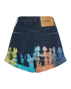 Denim Shorts|ONE TEASPOON Paint Dipped Bandits High Waist Denim Shorts