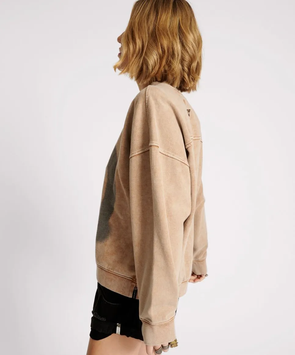 Hoodies And Sweats|ONE TEASPOON Peace Retro Sweater