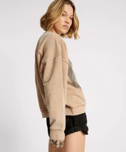 Hoodies And Sweats|ONE TEASPOON Peace Retro Sweater