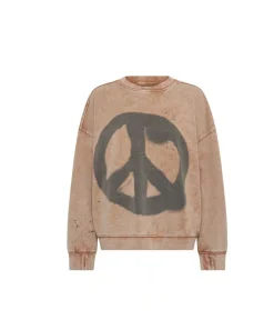 Hoodies And Sweats|ONE TEASPOON Peace Retro Sweater