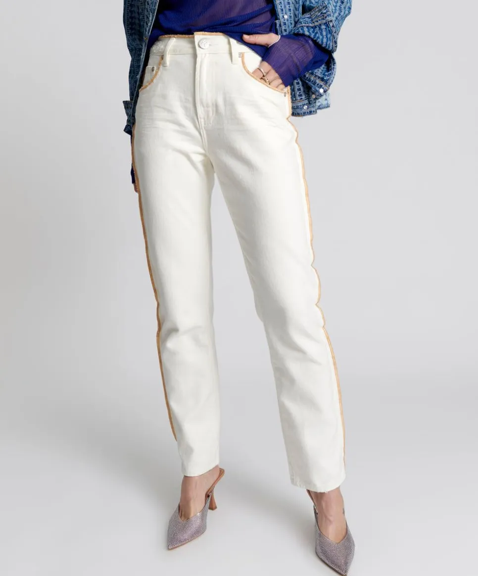 Denim Jeans|ONE TEASPOON Pearl Awesome Baggies High Waist Straight Leg Jeans