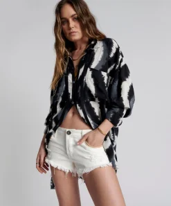 Denim Shorts|ONE TEASPOON Pearl Bonitas Low Waist Denim Shorts