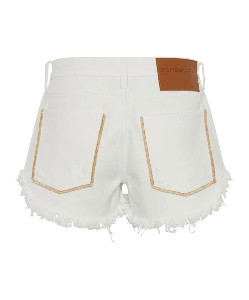 Denim Shorts|ONE TEASPOON Pearl Bonitas Low Waist Denim Shorts