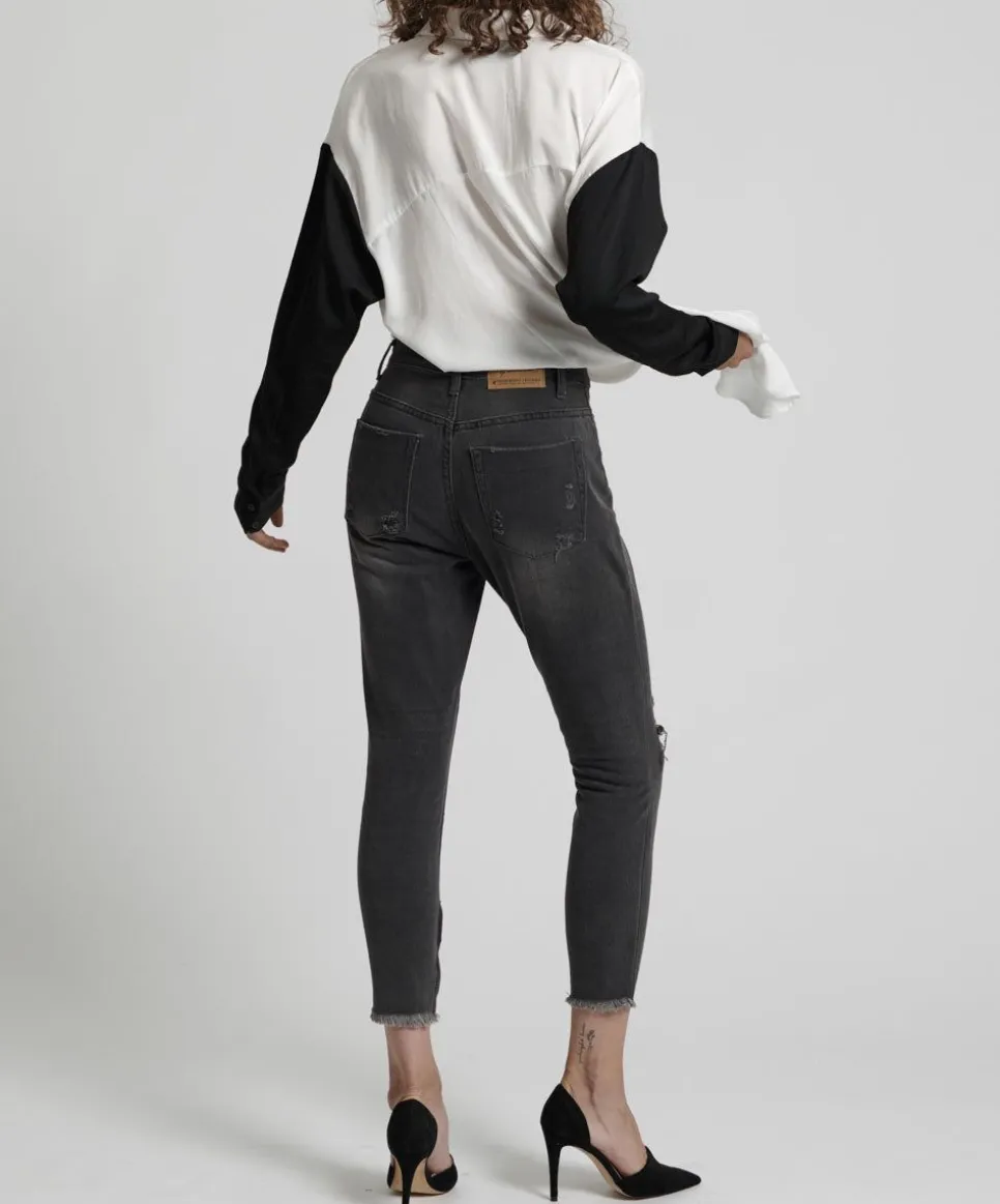 Denim Jeans|ONE TEASPOON Phantom High Waist Freebirds