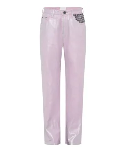 Denim Jeans|ONE TEASPOON Pink Envy Foil Awesome Baggies High Waist Jeans