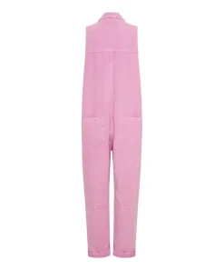 Denim Jumpsuits|ONE TEASPOON Pink Fondant Braxton Jumpsuit