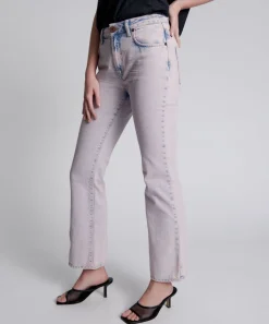 Denim Jeans|ONE TEASPOON Pink Haze Charlie Flares