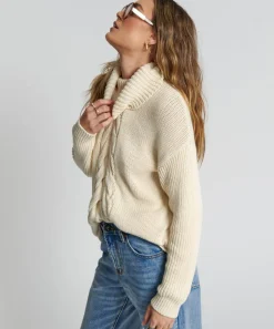 Knitwear|ONE TEASPOON Poison Cable Knit Sweater