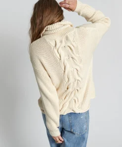 Knitwear|ONE TEASPOON Poison Cable Knit Sweater