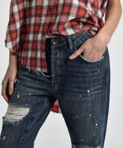 Denim Jeans|ONE TEASPOON Pop Cult Hooligans Low Waist Relaxed Straight Leg Jeans