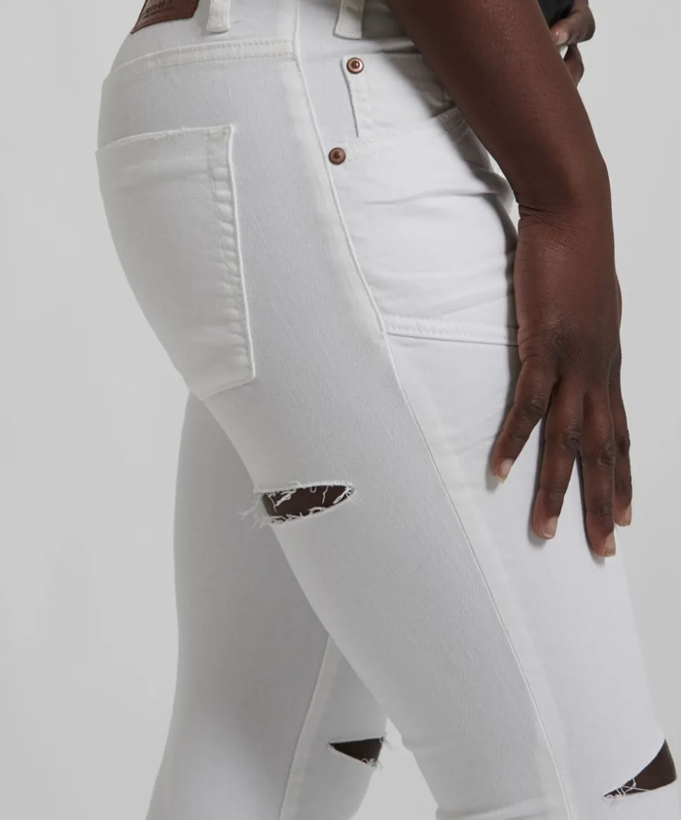 Denim Jeans|ONE TEASPOON Premium White Freebirds Ii