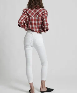 Denim Jeans|ONE TEASPOON Premium White High Waist Freebirds Ii