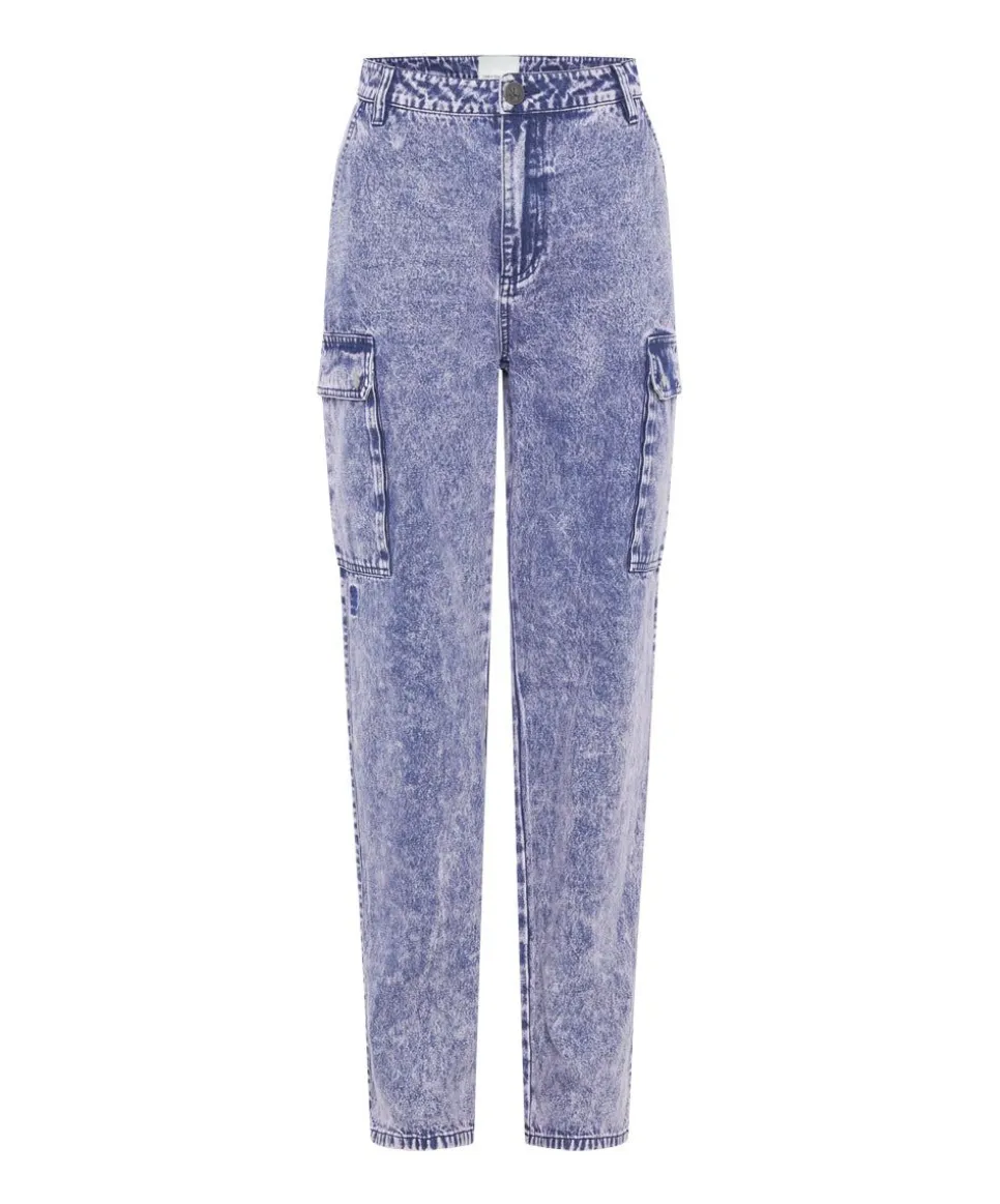 Denim Jeans|ONE TEASPOON Purple Rain Cargo Motion Denim Jeans