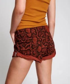 Denim Shorts|ONE TEASPOON Python Bandits Low Waist Denim Shorts