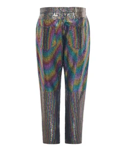 Denim Jeans|ONE TEASPOON Rainbow Sequin Bandits Relaxed Jeans