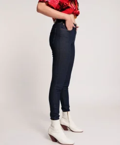 Denim Jeans|ONE TEASPOON Raw Blue Freebirds Ii High Waist Skinny Jeans