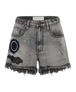 Denim Shorts|ONE TEASPOON Reality Bonitas High Waist Denim Shorts