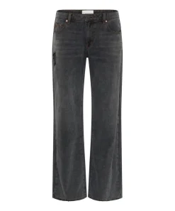 Denim Jeans|ONE TEASPOON Recycled Black Lowrider Wide Leg Jeans