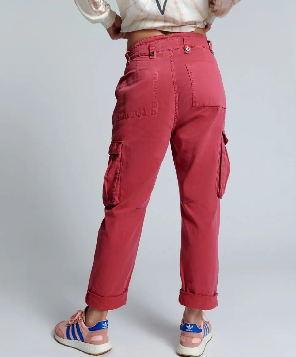 Denim Jeans|ONE TEASPOON Red Envy Cargo Safari Mid Waist Relaxed Pant