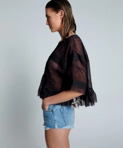 Tops|ONE TEASPOON Ripple Night Dance Top