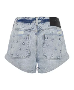 Denim Shorts|ONE TEASPOON Riveted Smiths Tailored Low Waist Denim Shorts