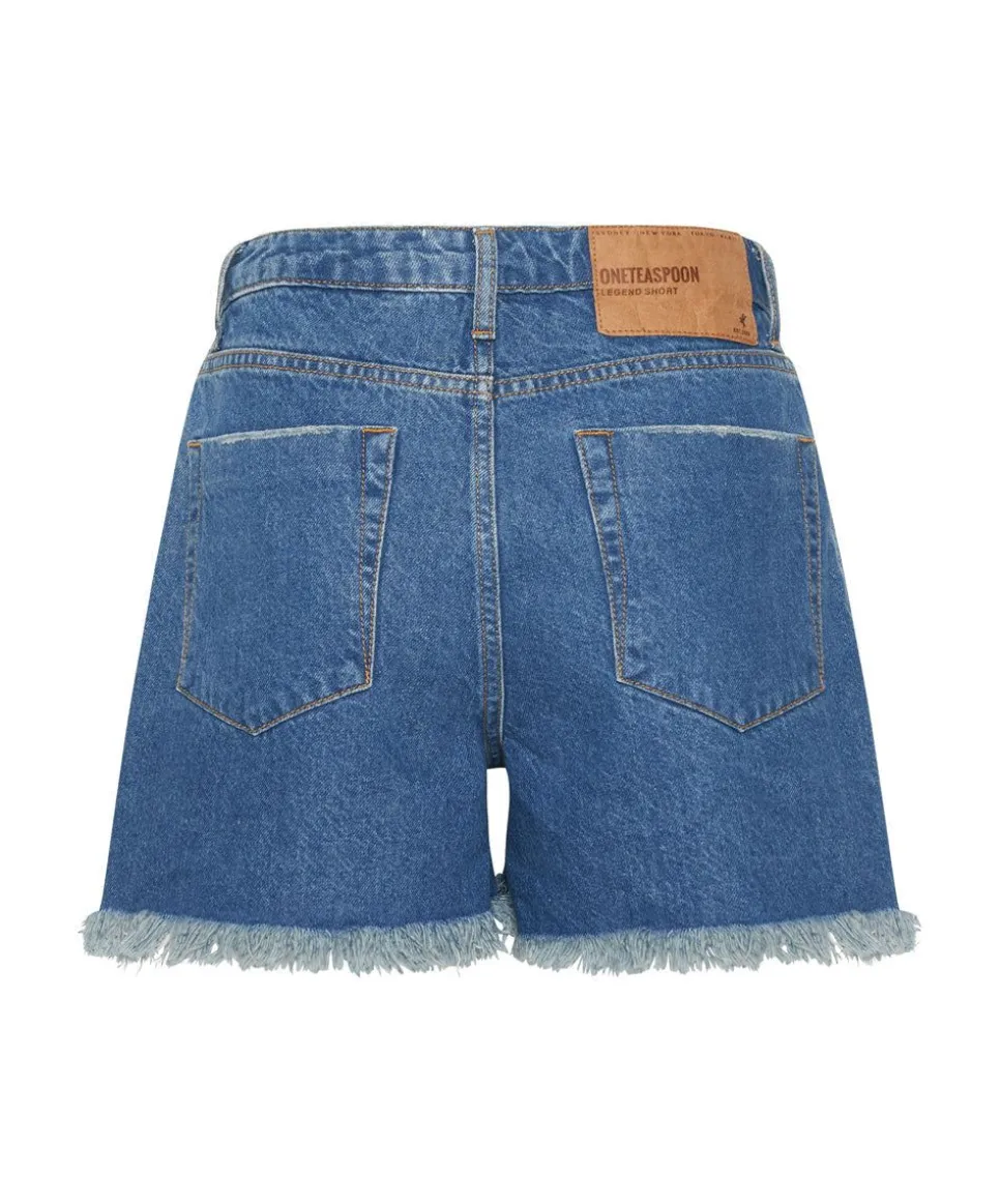 Denim Shorts|ONE TEASPOON Riviera Legend Mom Fit Shorts