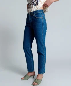 Denim Jeans|ONE TEASPOON Riviera Truckers Mid Rise Straight Leg Jeans